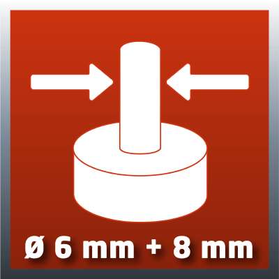 Fresatrice Verticale Regolabile 1100 W Einhell TH-RO 1100 E